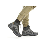 RIEKER MENS B6832-45 TORERE Grey/Black RiekerTex Hiking Style Boot