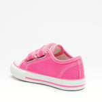 BILLI GIO KIDS BGEA4580 BOMBERINO FUO1 Fuchsia Pink Canvas Sneaker