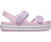 CROCS KIDS 209423-84 Crocband CRUISER Sandal Ballerina Pink/Lilac