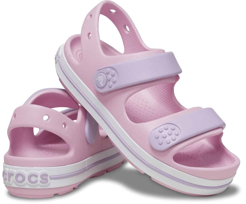 CROCS KIDS 209423-84 Crocband CRUISER Sandal Ballerina Pink/Lilac