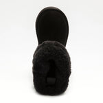 LELLI KELLY KIDS LK3766 MICHELLE Black Suede/Sheepskin Short Boot