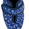 SLEEPERS LS941NC IVY Womens Navy Velcro EE Fit Full Slipper