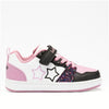 LELLI KELLY KIDS LK2015 DAISY Girl's Black/Blush Pink Riptape Trainer