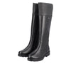 REMONTE WOMENS R6581-04 Black Leather 'TEX' Long Boot