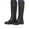 REMONTE WOMENS R6581-04 Black Leather 'TEX' Long Boot