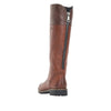 REMONTE WOMENS R6581-22Chestnut Brown Leather 'TEX' Long Boot