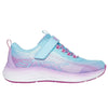 SKECHERS KIDS 303898L AQPR Go-Run Glitter Soul Aqua/Purple Trainer