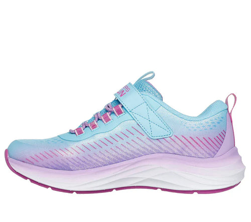 SKECHERS KIDS 303898L AQPR Go-Run Glitter Soul Aqua/Purple Trainer