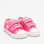 BILLI GIO KIDS BGEA4580 BOMBERINO FUO1 Fuchsia Pink Canvas Sneaker