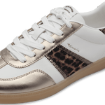 TAMARIS WOMENS 23624 White/Gold Comb Trainer