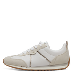 TAMARIS WOMENS 23652 White Leather Trainer