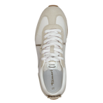 TAMARIS WOMENS 23652 White Leather Trainer