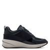 TAMARIS WOMENS  23754-45 805 Navy Comb Wedge Trainer