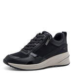 TAMARIS WOMENS  23754-45 805 Navy Comb Wedge Trainer