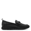 TAMARIS WOMENS 24711-42 003 Black Leather Loafer