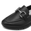TAMARIS WOMENS 24711-42 003 Black Leather Loafer