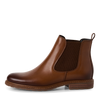TAMARIS WOMENS 25056-41 444 Nut Leather Chelsea Style Ankle Boot