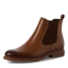 TAMARIS WOMENS 25056-41 444 Nut Leather Chelsea Style Ankle Boot