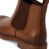 TAMARIS WOMENS 25056-41 444 Nut Leather Chelsea Style Ankle Boot