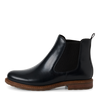 TAMARIS WOMENS 25056-41 848 Navy Leather Chelsea Style Ankle Boot