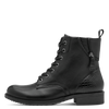 TAMARIS WOMENS 25273-45 001 Black Leather Zip Detail Ankle Boot