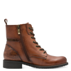 TAMARIS WOMENS 25273-45 305 Cognac Leather Zip Detail Ankle Boot