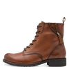 TAMARIS WOMENS 25273-45 305 Cognac Leather Zip Detail Ankle Boot