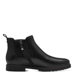 TAMARIS WOMENS 25348-43 003 Black Leather Chelsea Style Ankle Boots