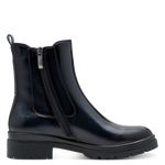 TAMARIS WOMENS 25428-43 826 Navy Patent Chelsea Boot