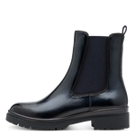 TAMARIS WOMENS 25428-43 826 Navy Patent Chelsea Boot