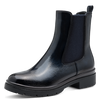 TAMARIS WOMENS 25428-43 826 Navy Patent Chelsea Boot
