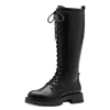 TAMARIS WOMENS 25609-41 BLACK  Biker Style Long Boot