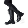 TAMARIS WOMENS 25609-41 BLACK  Biker Style Long Boot