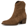 TAMARIS WOMENS 25702-41 300 Brown Suede Leather Western Styled ankle Boots