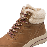TAMARIS WOMENS 26278-45 305 Cognac Waterproof/Warmlined Ankle Boot