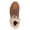 TAMARIS WOMENS 26278-45 305 Cognac Waterproof/Warmlined Ankle Boot