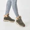 TAMARIS WOMENS 26278-45 722 Olive Waterproof/Warmlined Ankle Boot