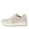 MARCO TOZZI WOMENS 23741 Cream Comb Trainer