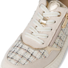 MARCO TOZZI WOMENS 23741 Cream Comb Trainer