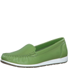 MARCO TOZZI WOMENS 24600 APPLE GREEN Leather Moccasin