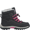 s.Oliver KIDS 46414 POLAR Girl's Black/Pink Comb Waterproof Ankle  Boot