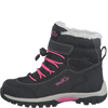 s.Oliver KIDS 46414 POLAR Girl's Black/Pink Comb Waterproof Ankle  Boot