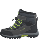 s.Oliver KIDS 46414 POLAR Boy's Grey/Lime Comb Waterproof Boot