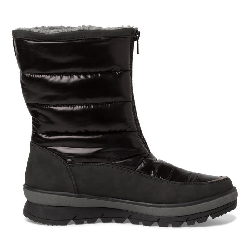 JANA WOMENS 26476-001 SOLARA Black Fleece Lined Waterproof Snowboot