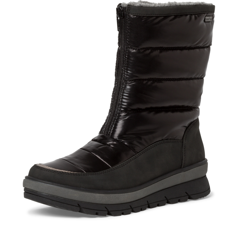 JANA WOMENS 26476-001 SOLARA Black Fleece Lined Waterproof Snowboot