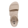 JANA WOMENS 28768-42 499 UNNO Wide Fit Beige/Gold Strappy Sandal