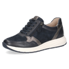 CAPRICE WOMENS 23752-45 880 KAIA Navy Leather Combination Trainer