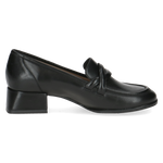 CAPRICE WOMENS 24302-43 022 DOLCE Black Leather Slip-On Shoe