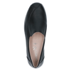 CAPRICE WOMENS 24350-45 004 FINJA Black Leather Slip-On Shoe
