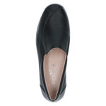 CAPRICE WOMENS 24350-45 004 FINJA Black Leather Slip-On Shoe